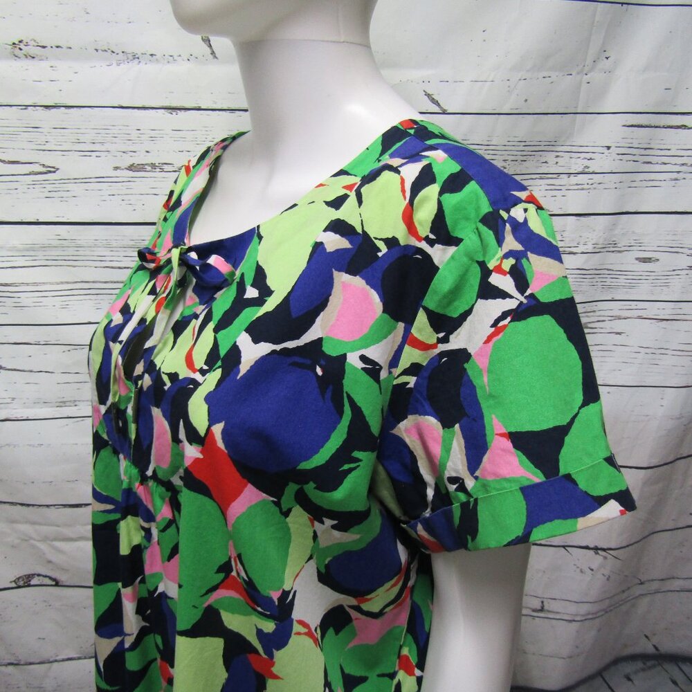 Gap Printed Split Neck Tunic Dress - image 6